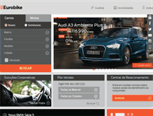 Tablet Screenshot of mini.eurobike.com.br